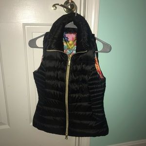 LILLY PULITZER REVERSIBLE VEST WORN ONCE